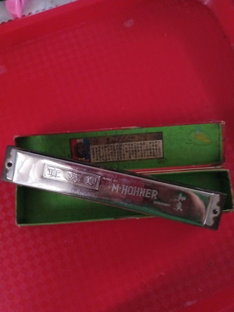 Vintage Harmonica made in M. Hohner Germany (Category: Musical Instruments) located in Manila. Submitted by hanabara (Listing ID 1258621971, Image 1). Description: .