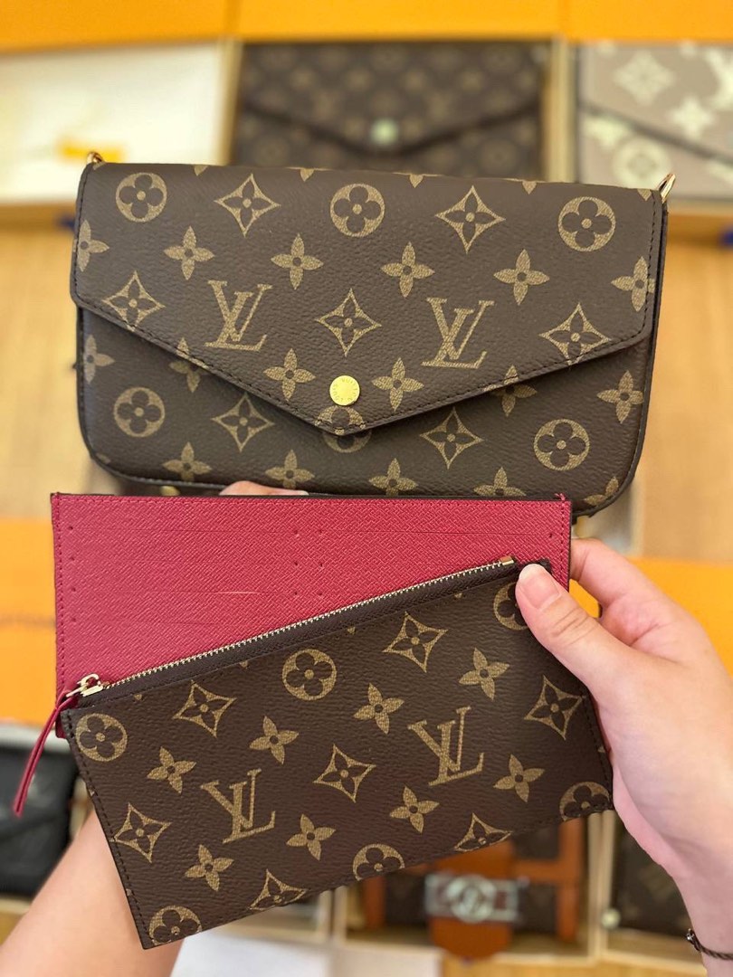 Louis Vuitton 3in1, Women's Fashion, Bags & Wallets, Purses & Pouches on  Carousell