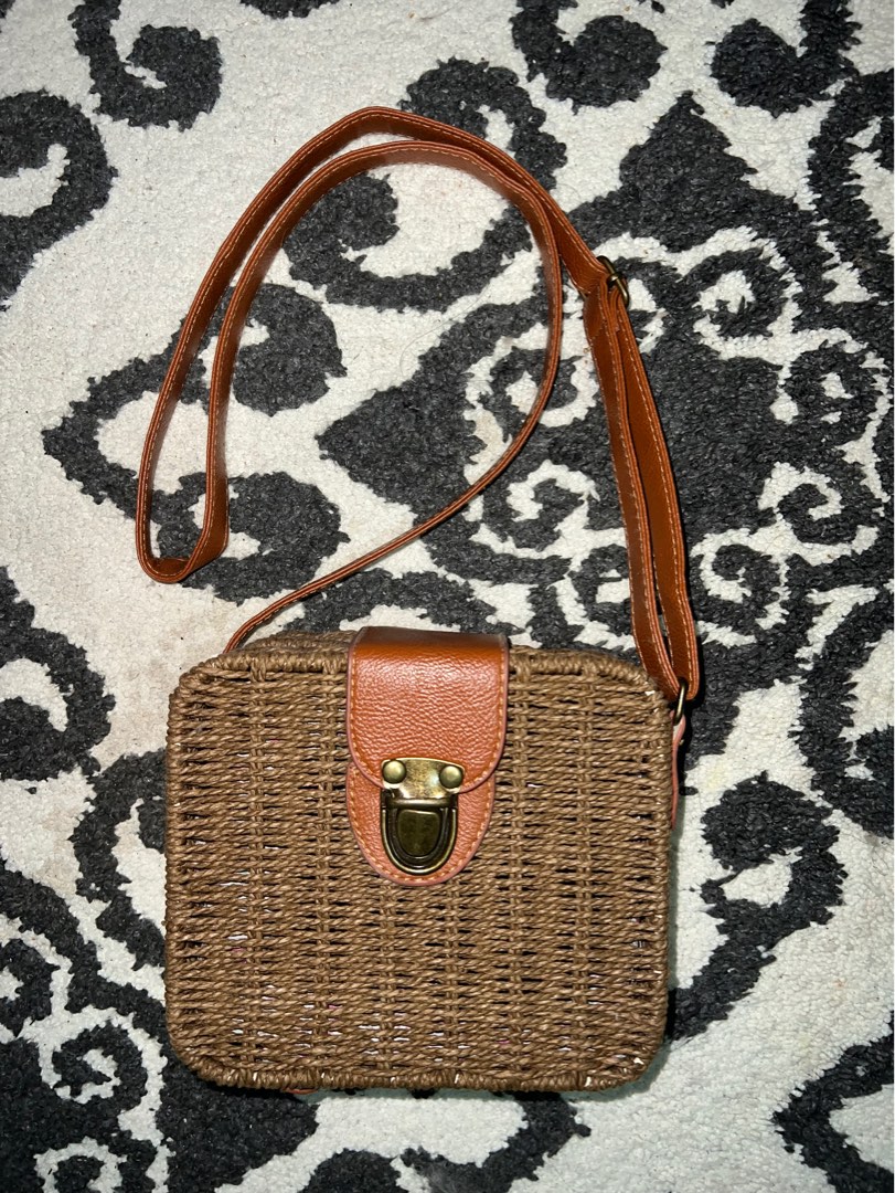 Vintage Rattan Bag Women s Fashion Bags Wallets Beach Bags on