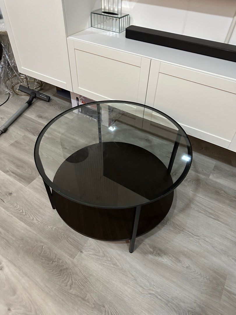 VITTSJO IKEA COFFEE TABLE, Furniture & Home Living, Furniture, Tables