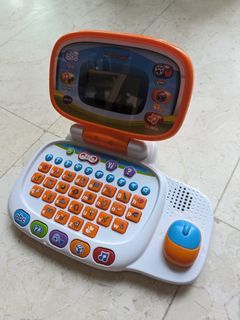 NEW VTech Tote and Go Laptop Pink Toy Kid Computer Games Kids