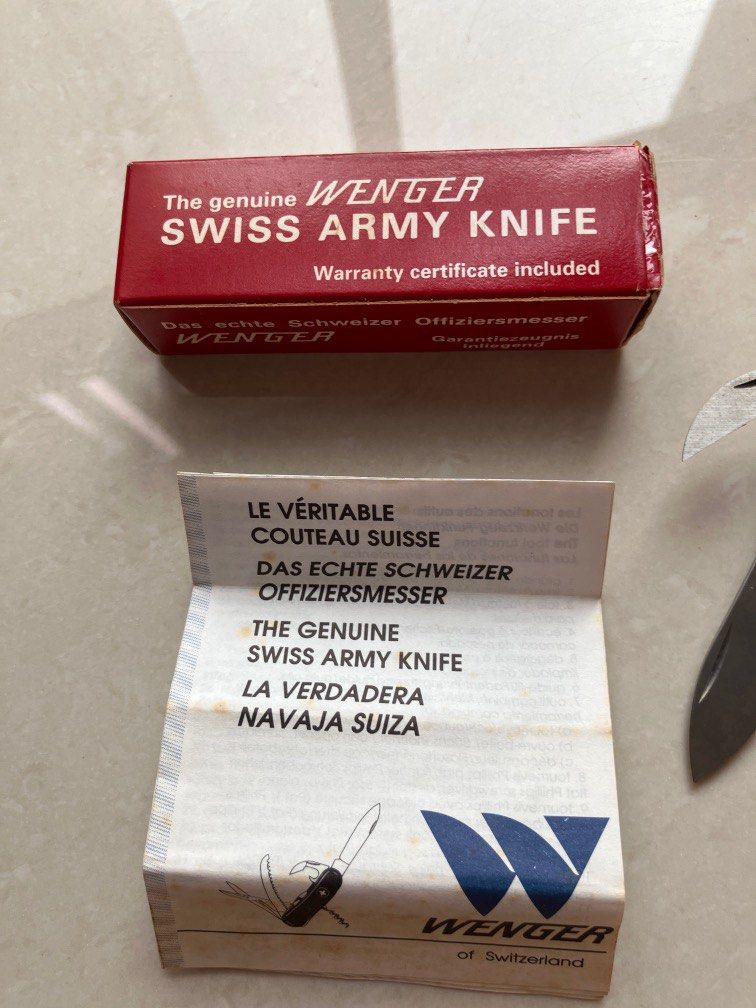 Wenger genuine swiss army knife outlet