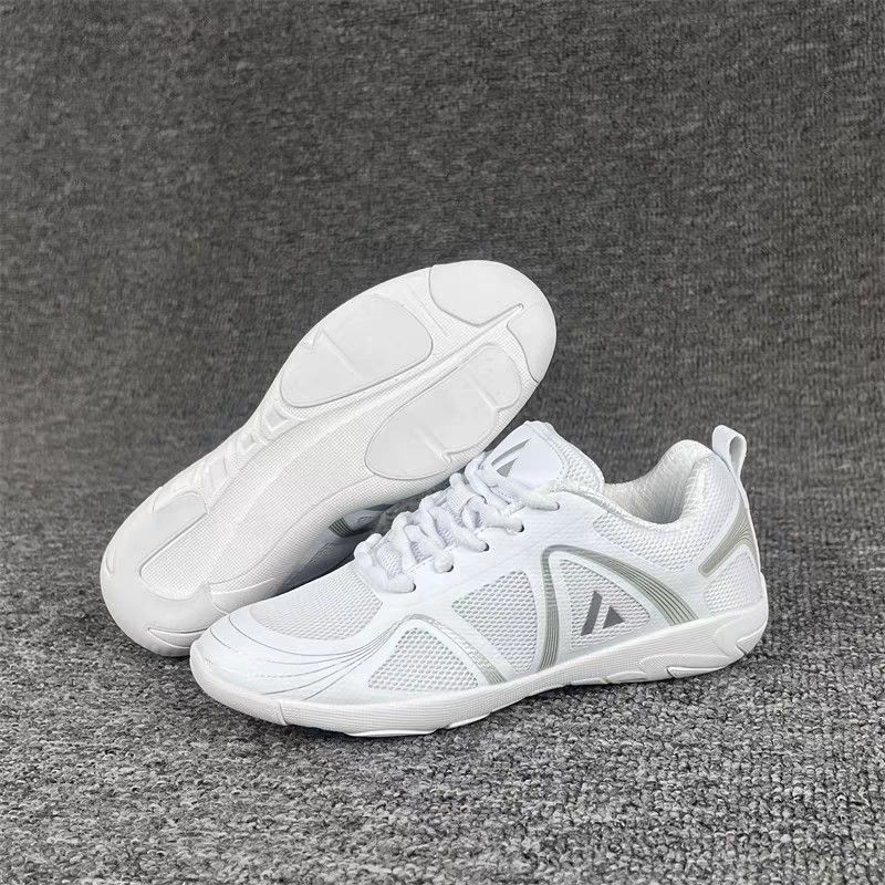 White Sports Atheletic Shoes Sports Gym Gymnastics Cheer