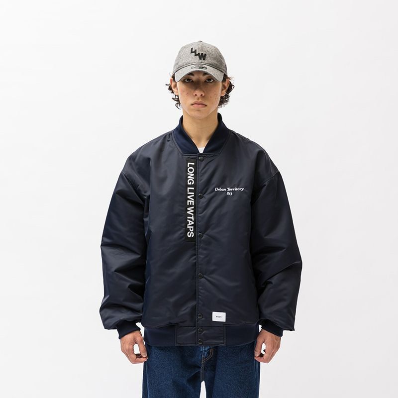 今日だけ❗️WTAPS 22SS TEAM JACKET BLACK XL - ブルゾン