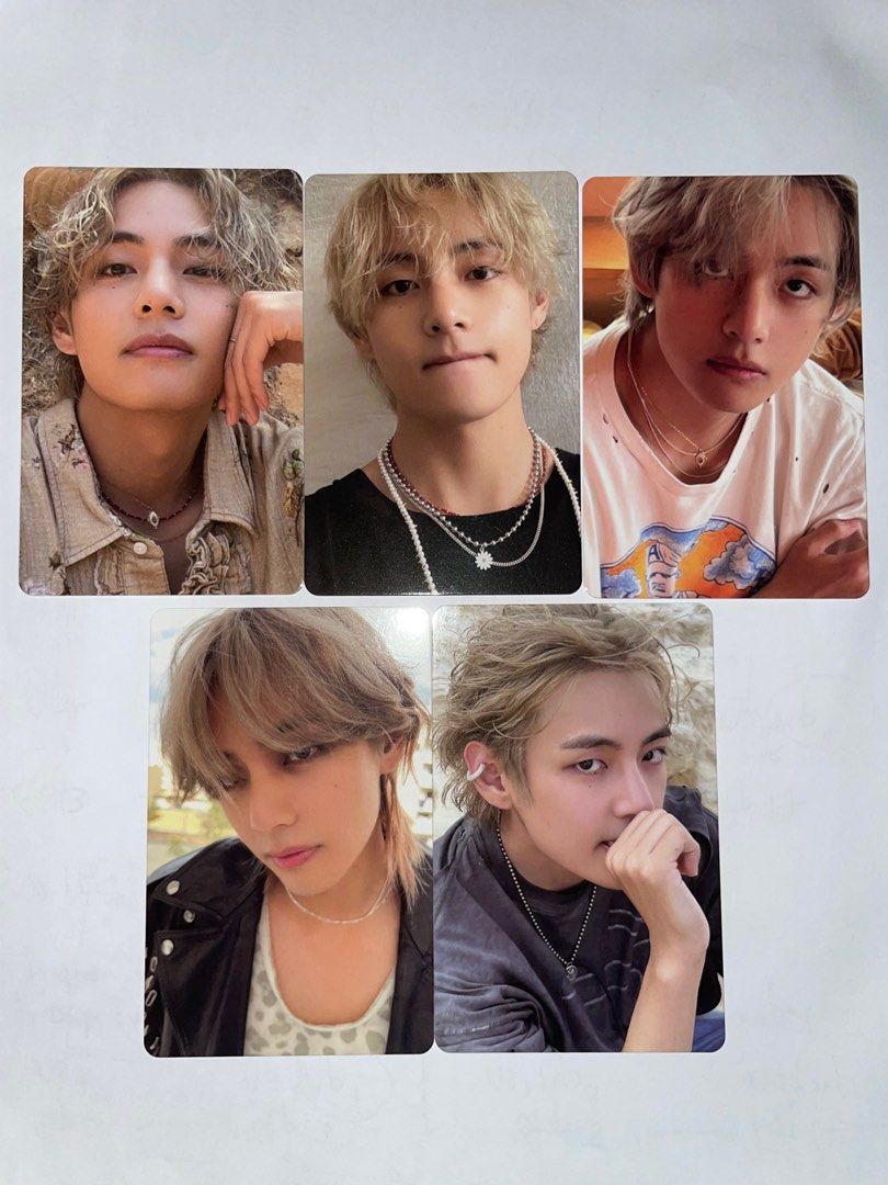 WTS BTS V layover solo album weverse preorder benefit pob pvc