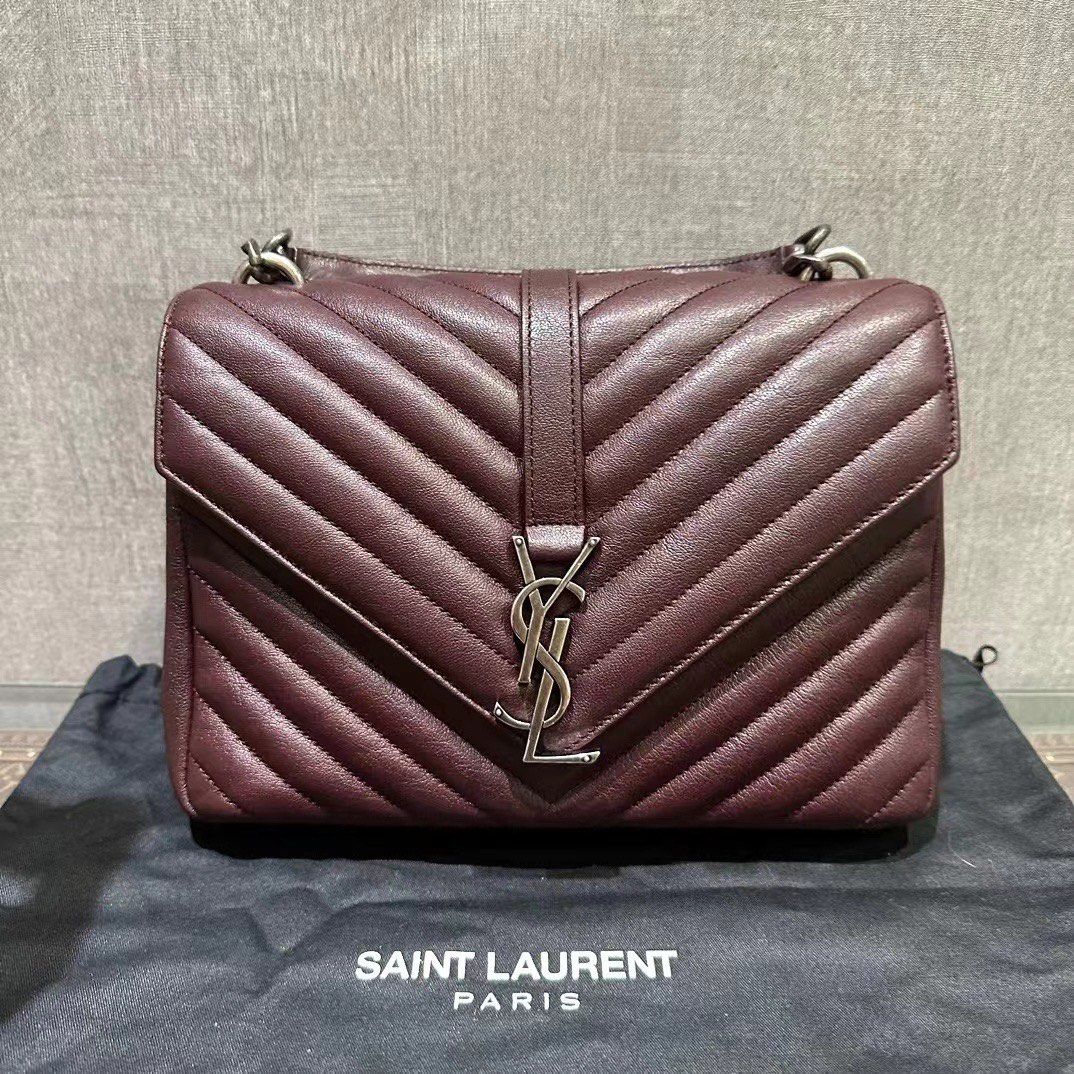 Authentic YSL college bag, Luxury, Bags & Wallets on Carousell