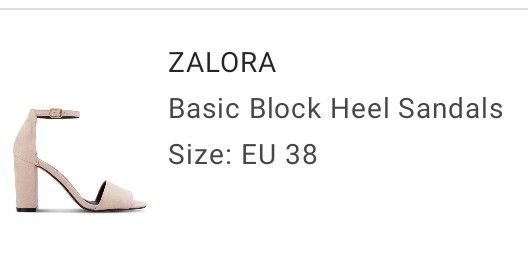 Zalora Basic Block Heel Sandals, Women's Fashion, Footwear, Heels on  Carousell