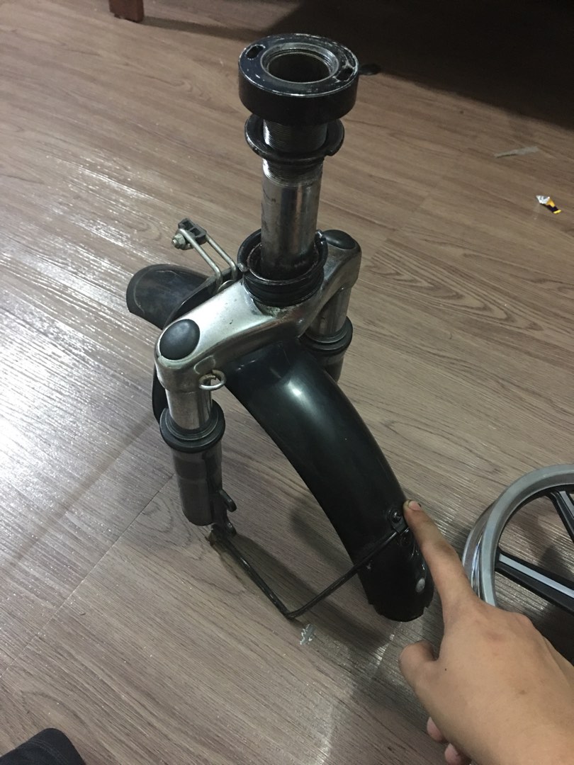 14 inch ebike suspension fork jimove ji move fork, Sports Equipment