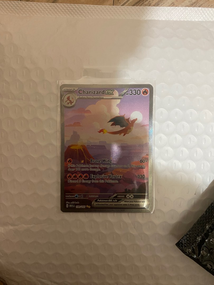 151 Eng CHARIZARD EX, Hobbies & Toys, Toys & Games on Carousell