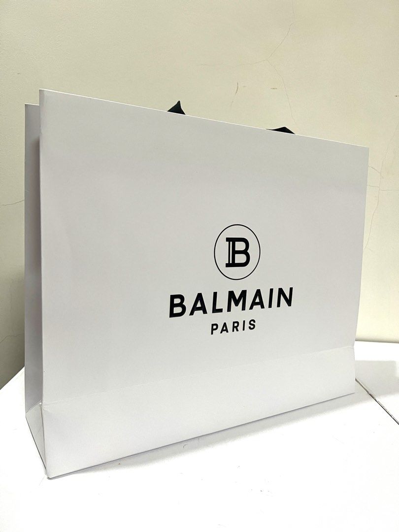 2023 Balmain Paper bag October