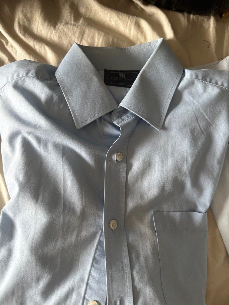 4x Marks Spencer shirts M 38 Slim fit