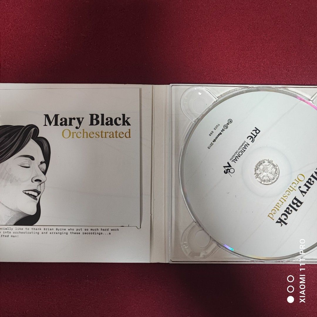Orchestrated　Mary　RTÉ　音樂與媒體-　95%new　CD　Symphony　#保存良好接近全新,　配件,　Carousell　Orchestra　Black,　興趣及遊戲,　–　CD　及DVD　National　音樂、樂器