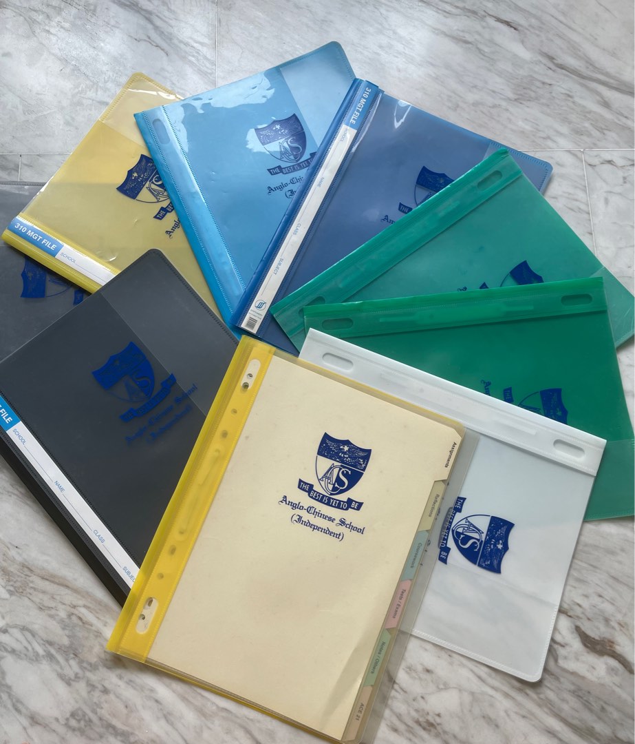 9 files + 3 writing pads for free, Hobbies & Toys, Stationery & Craft