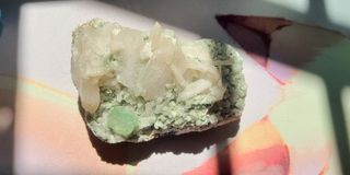 稀罕礦綠沸石綠鑽透魚眼石64239069503617110