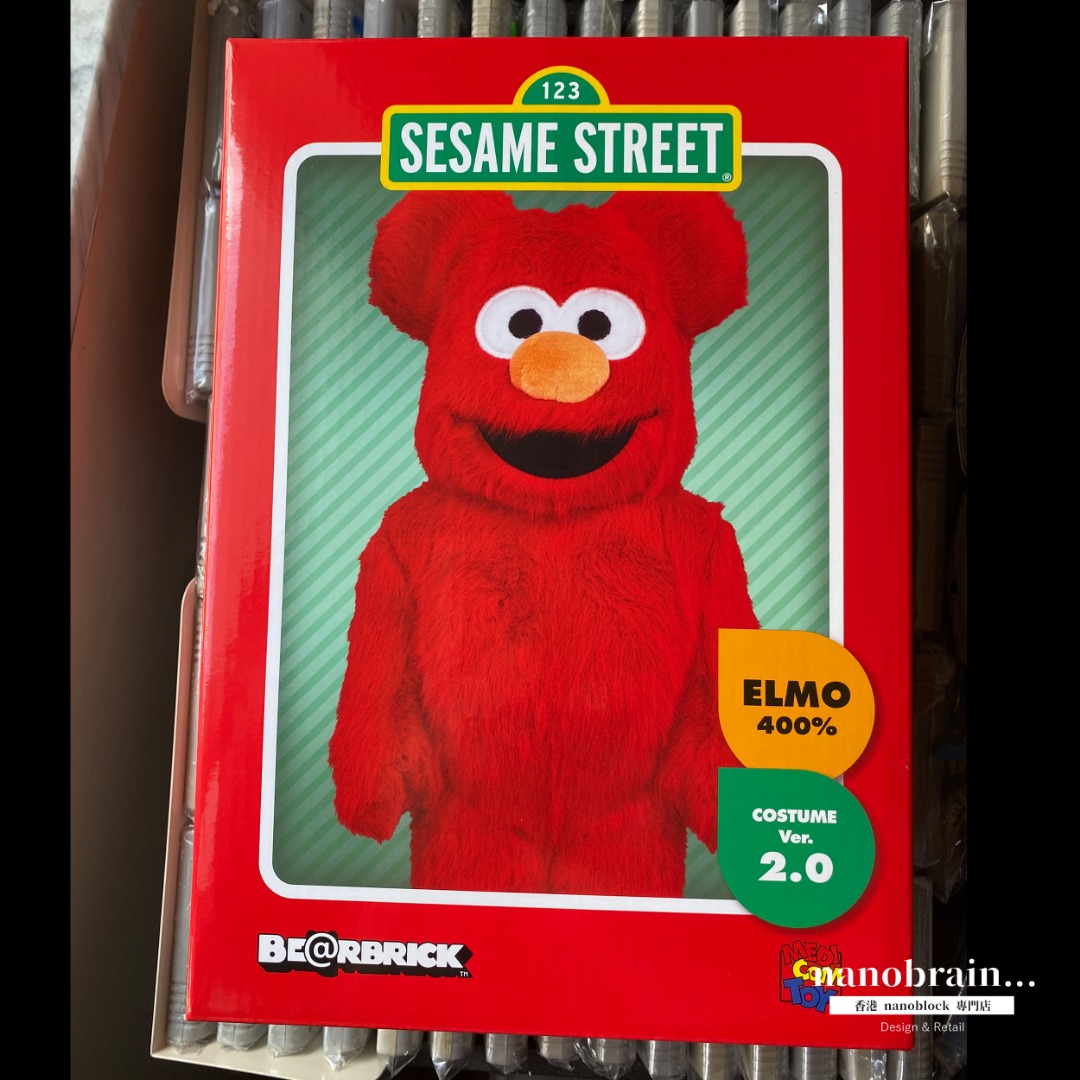 新品 BE@RBRICK ELMO Costume Ver.2.0 1000％/ベアブリック SESAME