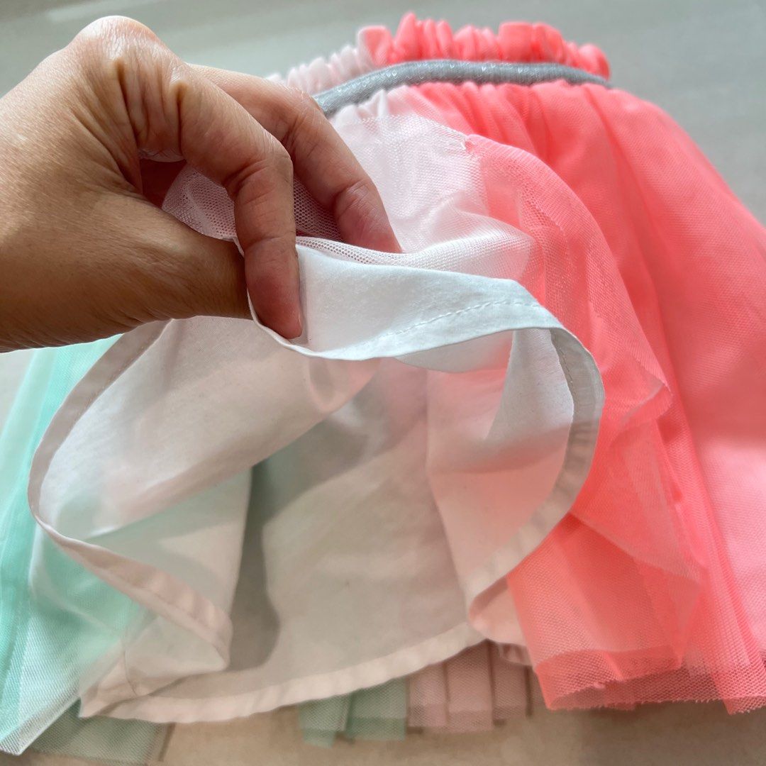 Carters pink tutu skirt top