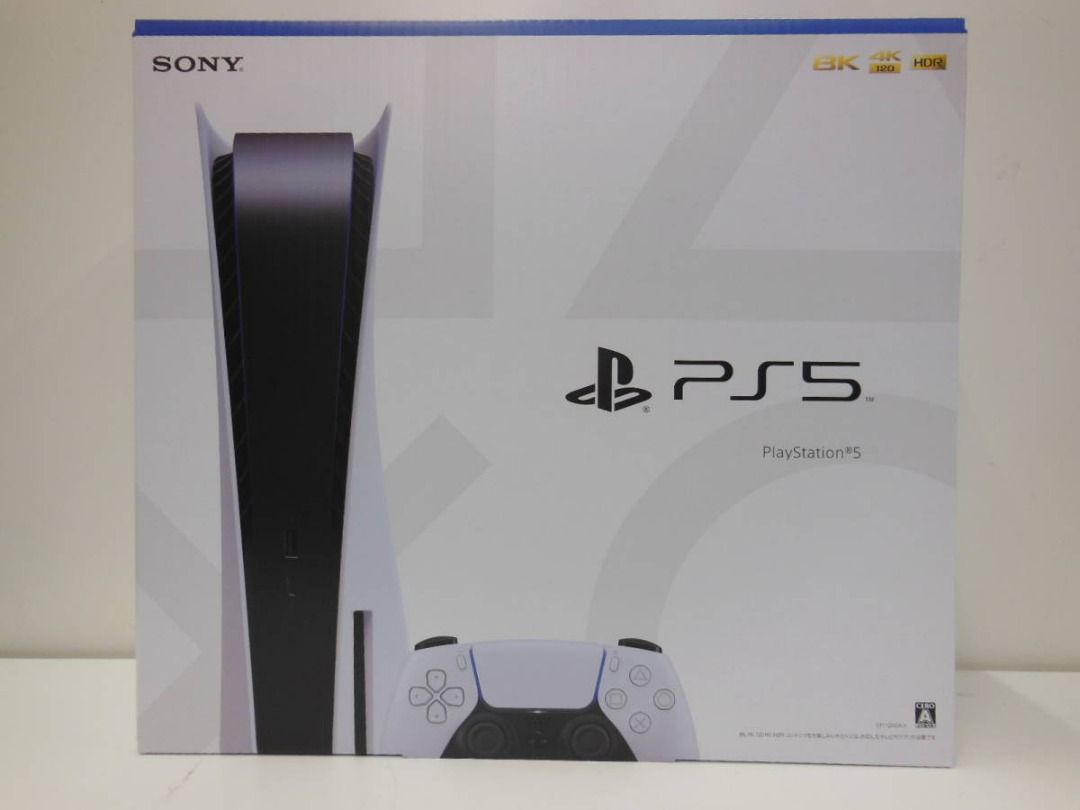 日版Sony PlayStation 5 主機825GB CFI-1200A 01 PS5 未使用SONY