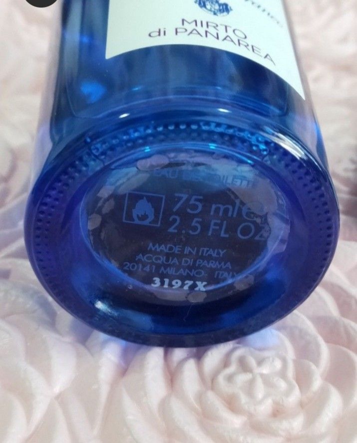 Acqua Di parma blu Mediterraneo EDT (Original) 75ml Made in Italy, Beauty &  Personal Care, Fragrance & Deodorants on Carousell