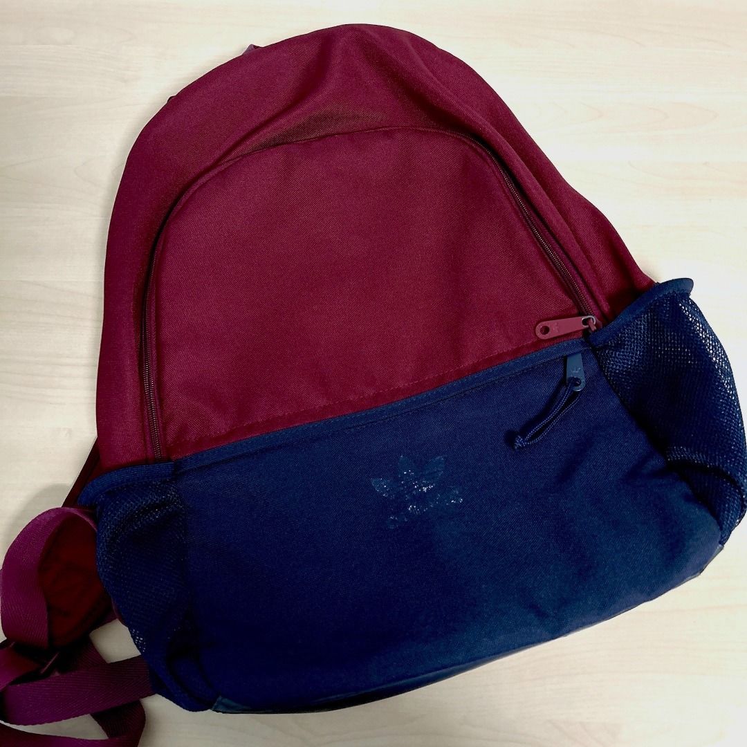 Maroon adidas best sale backpack