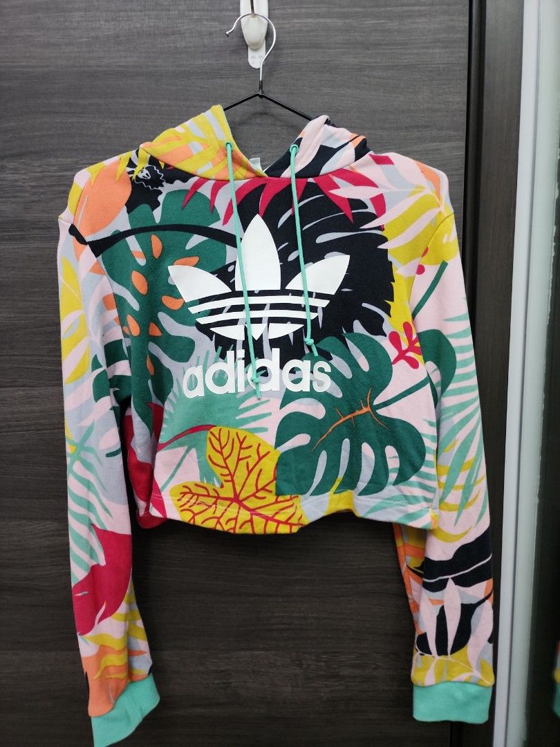 Tropicalage cropped hoodie top