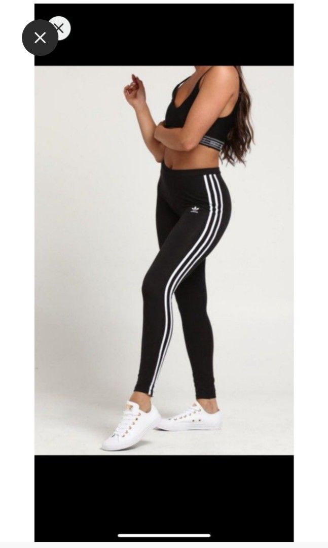 White sale adidas tights