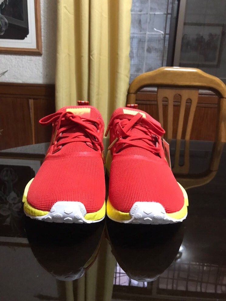 Adidas Nmd r1 Beijing Yellow Bright Red Active White Cloud FY1262