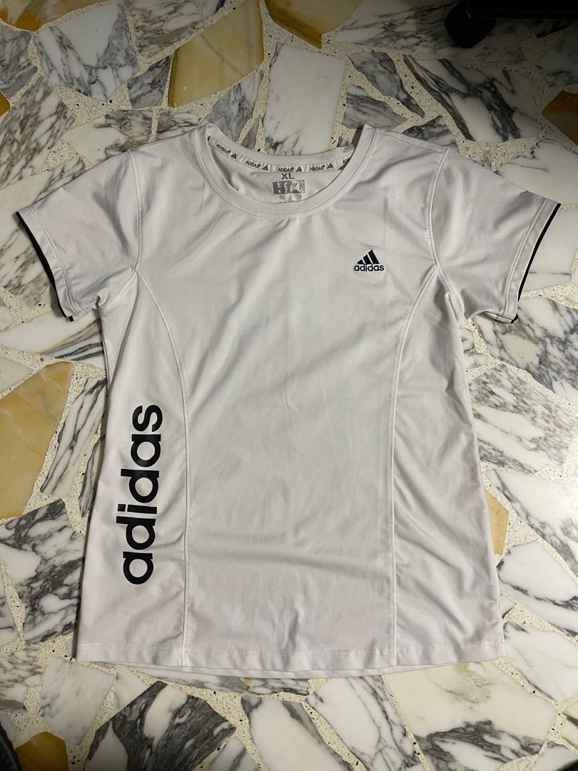 White adidas clearance shirt womens