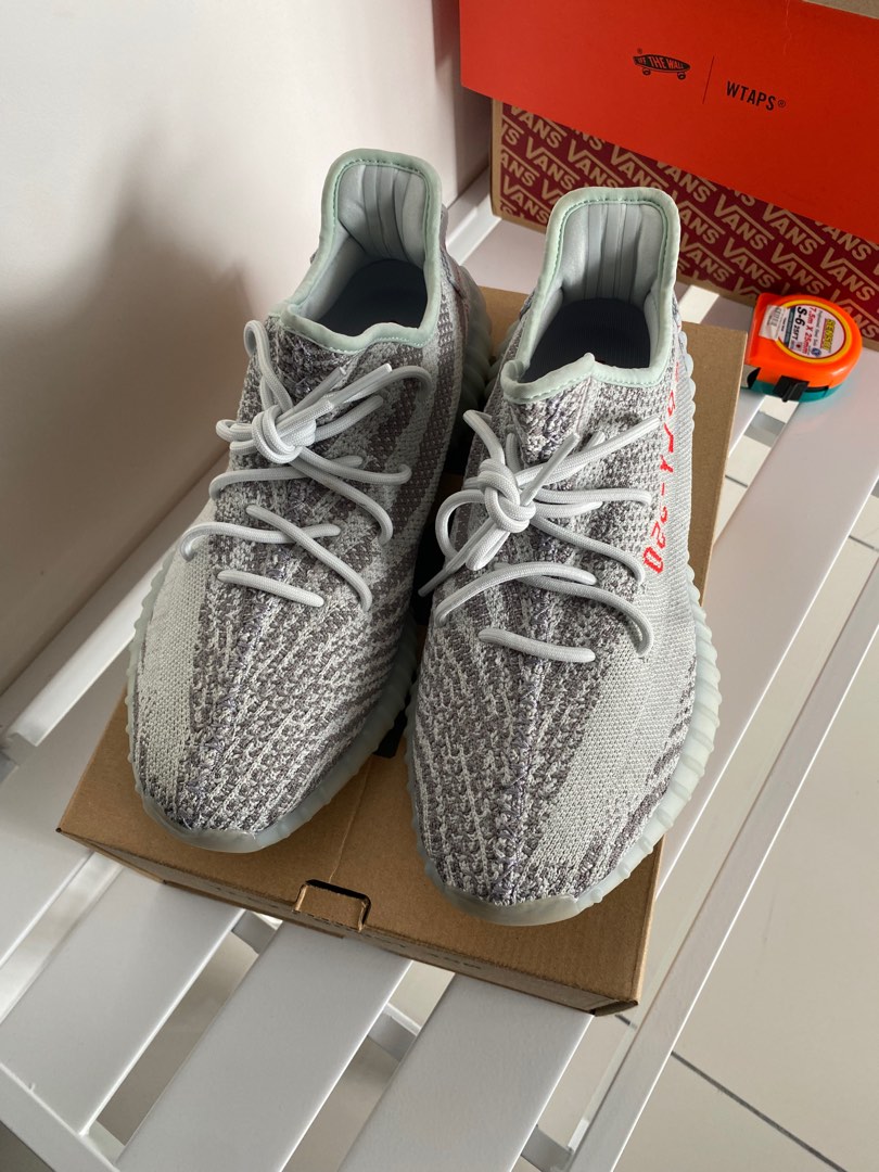 Adidas Yeezy 350 Blue Tint UK10.5 Men s Fashion Footwear