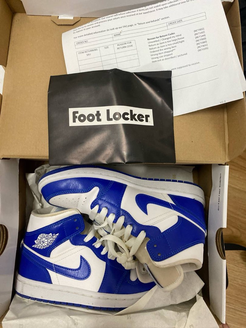 Foot locker jordan 1 unc discount