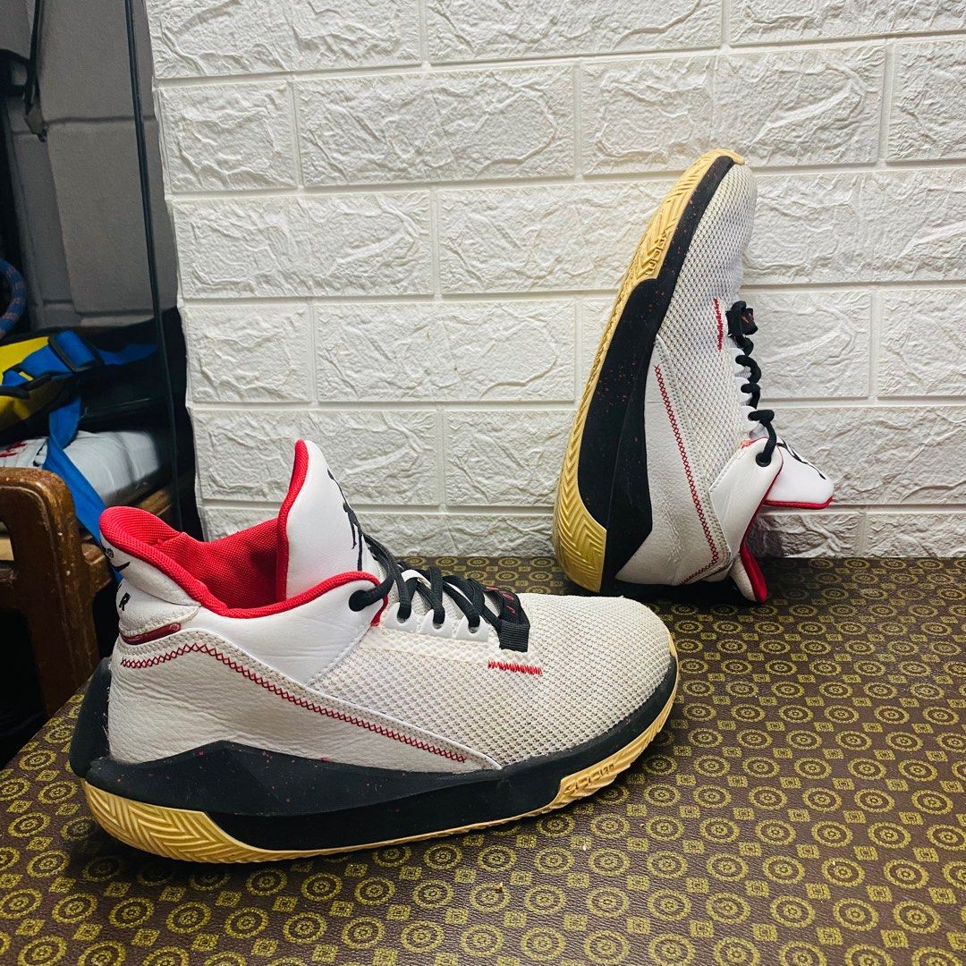 Nike air jordan deals 2x3 white fire red