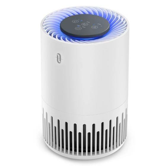 Air Purifier 001 Desktop Air Cleaner with 3 in 1 True HEPA Filter