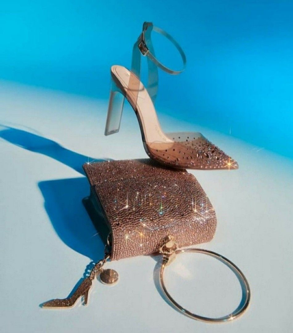 Aldo x disney glass slipper cinderella hotsell pointy toe pumps
