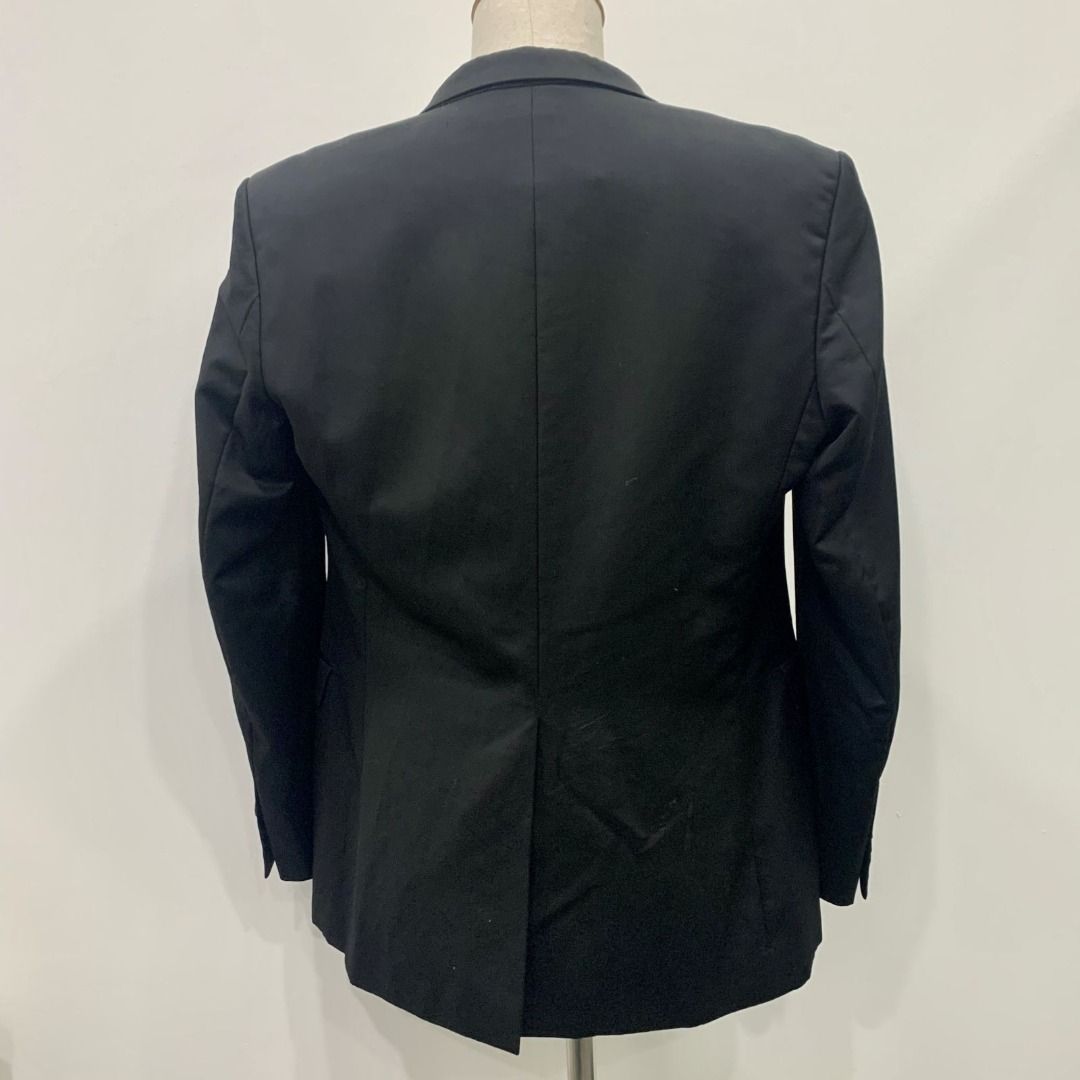 Alexander mcqueen black best sale blazer