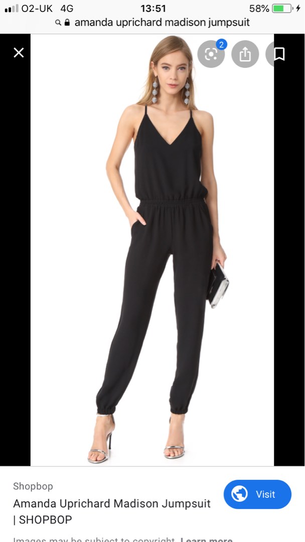 Amanda uprichard madison best sale jumpsuit