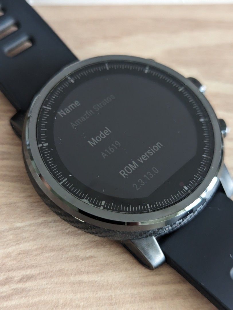 Xiaomi amazfit stratos a1619 on sale black