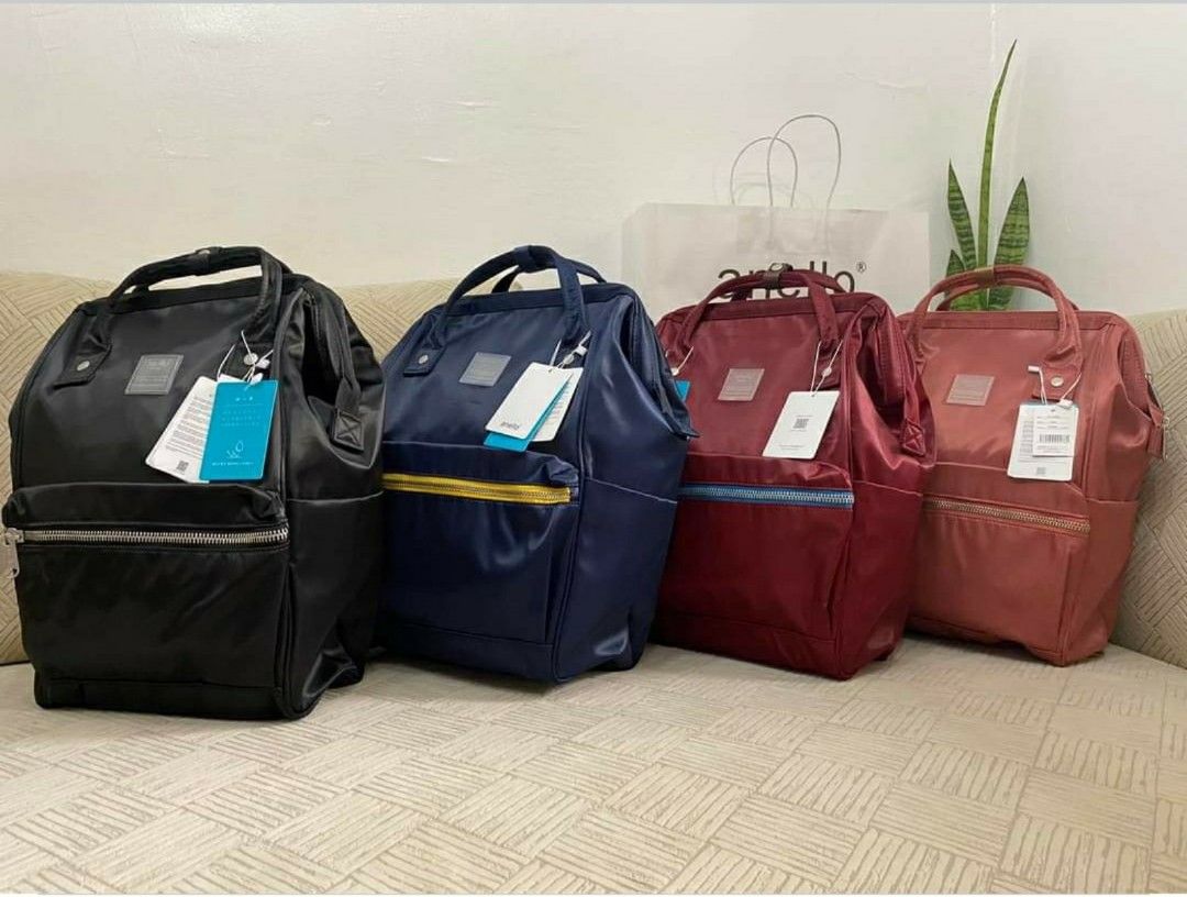 Anello Mini Nylon Backpack with Compartment Women s Fashion Bags Wallets Backpacks on Carousell