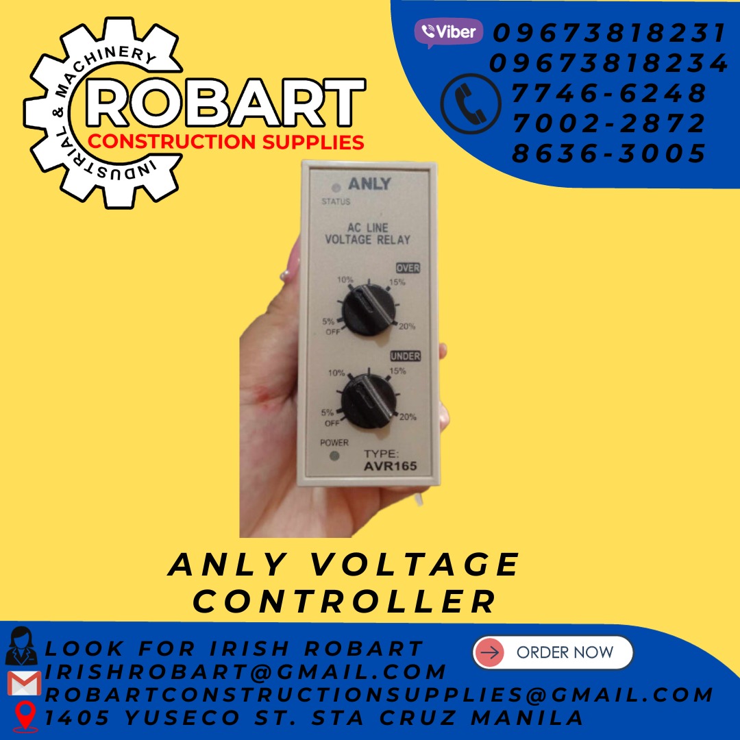 ANLY Voltage Controller, Commercial & Industrial, Construction Tools ...
