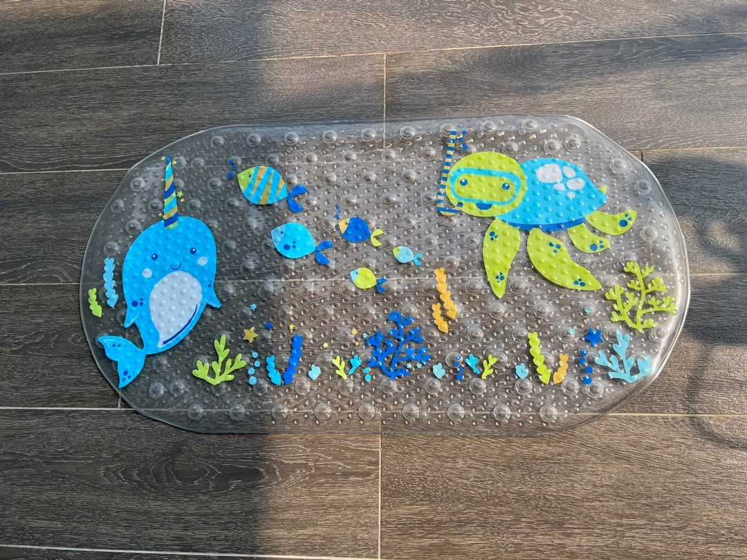 Anti-slip Bathroom Mat, Babies & Kids, Bathing & Changing, Bathtub ...