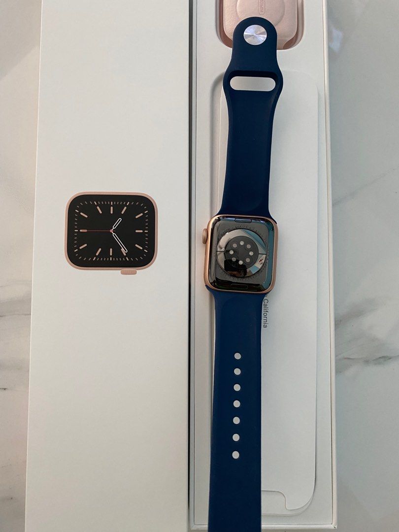 Apple Watch Series 6 Gold Mobile Phones Gadgets Wearables Smart Watches on Carousell
