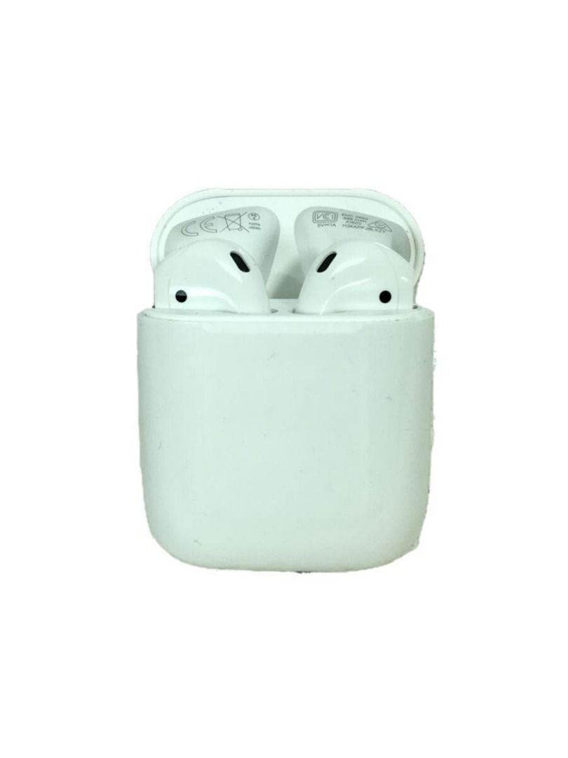 Apple◇耳機/AirPods/二代/白色/MV7N2J/A A1602/A2032/A2031, 音響器材