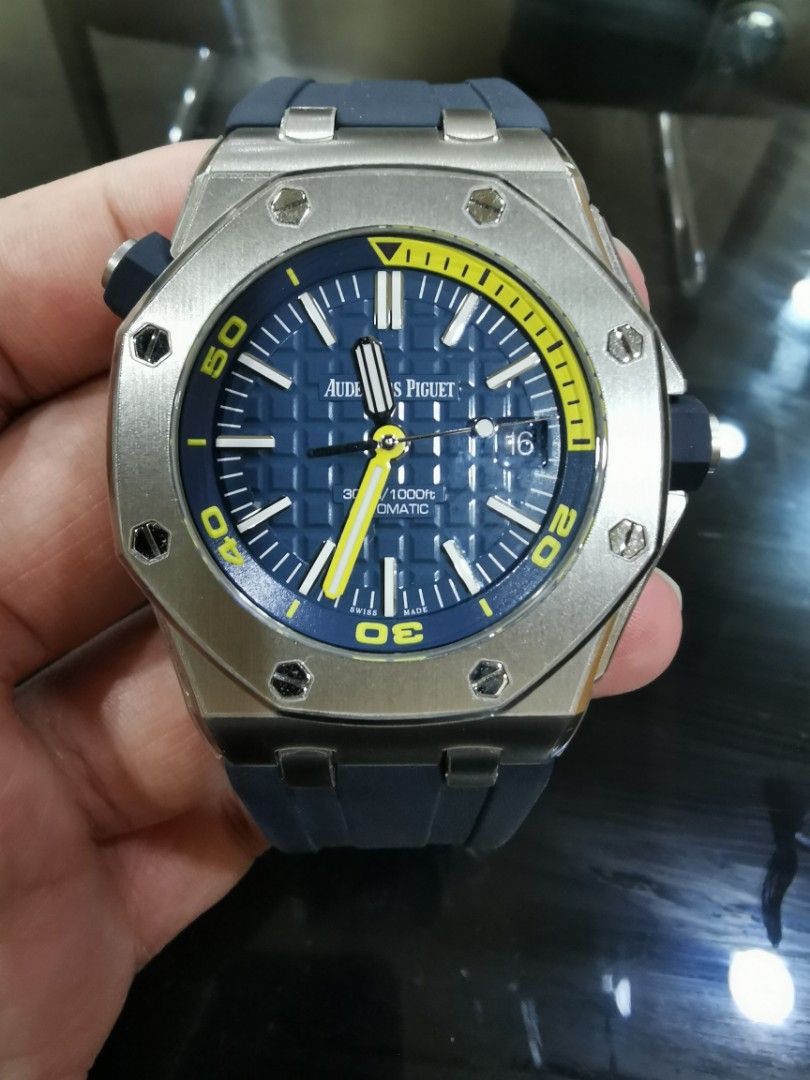Audemars Piguet 15710 diver, Men's Fashion, Watches & Accessories ...