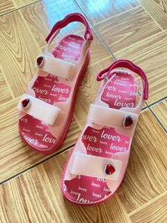 Authentic thailand Jelly Bunny Pink sandals
