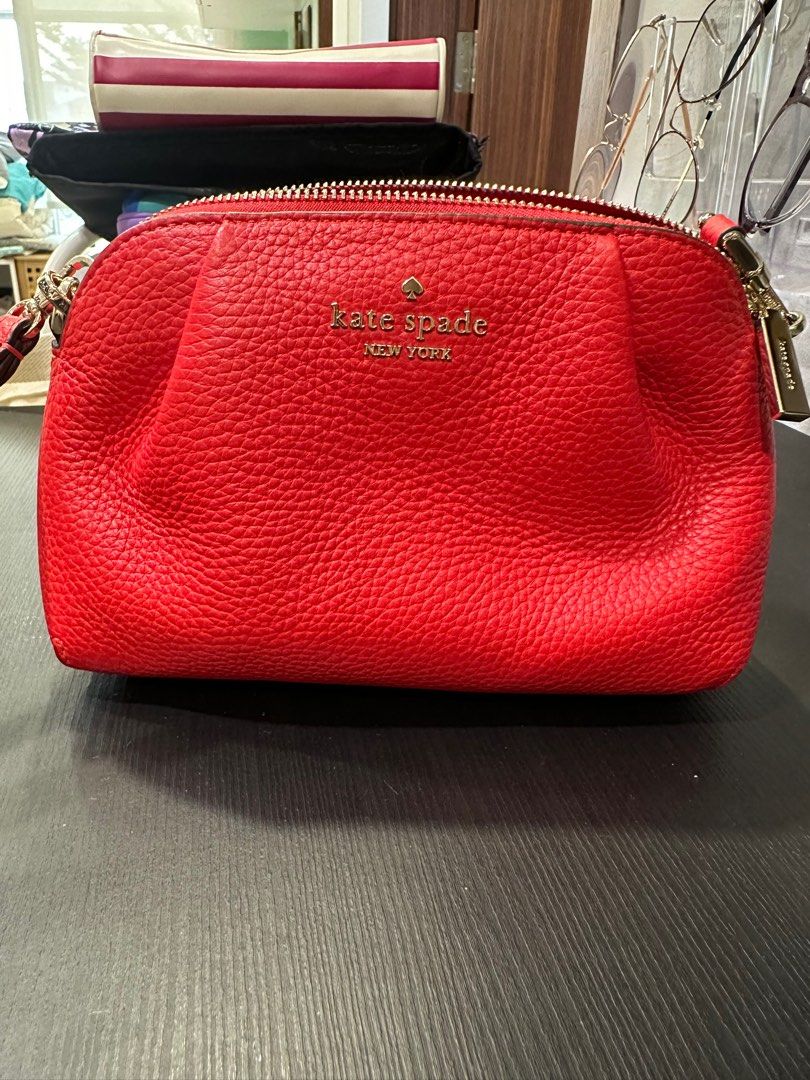 Red outlet purse bag