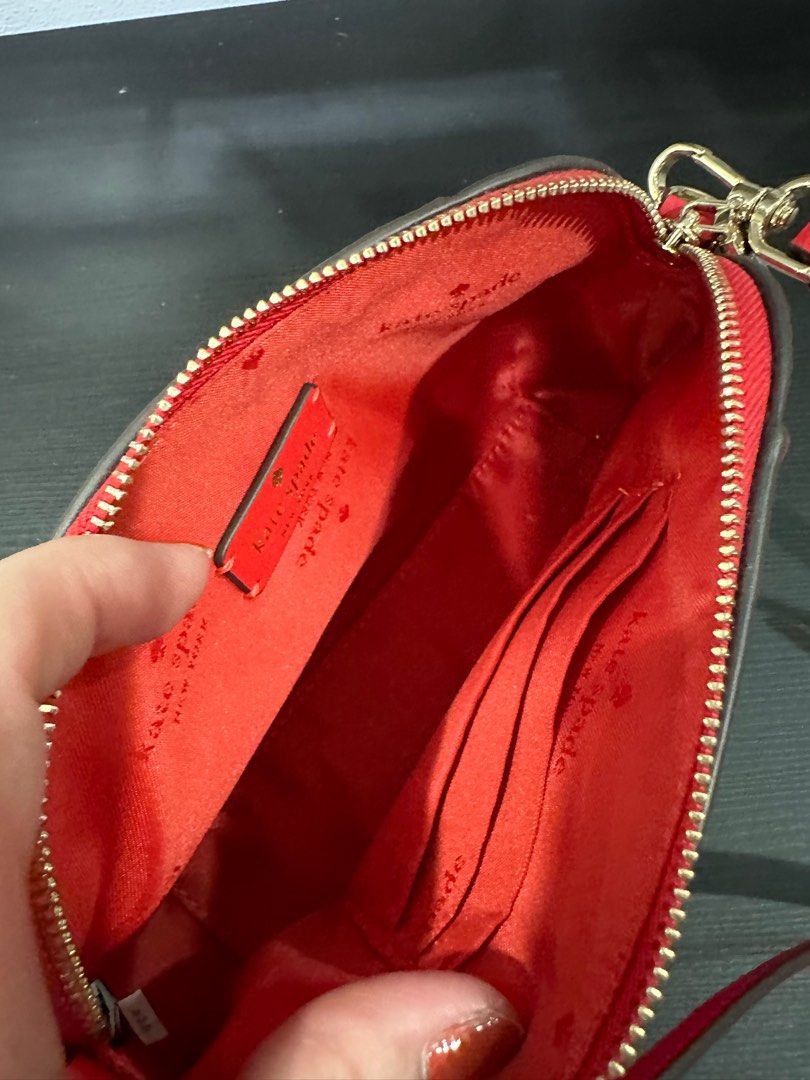Authentic Kate Spade Red Cross Body / Purse