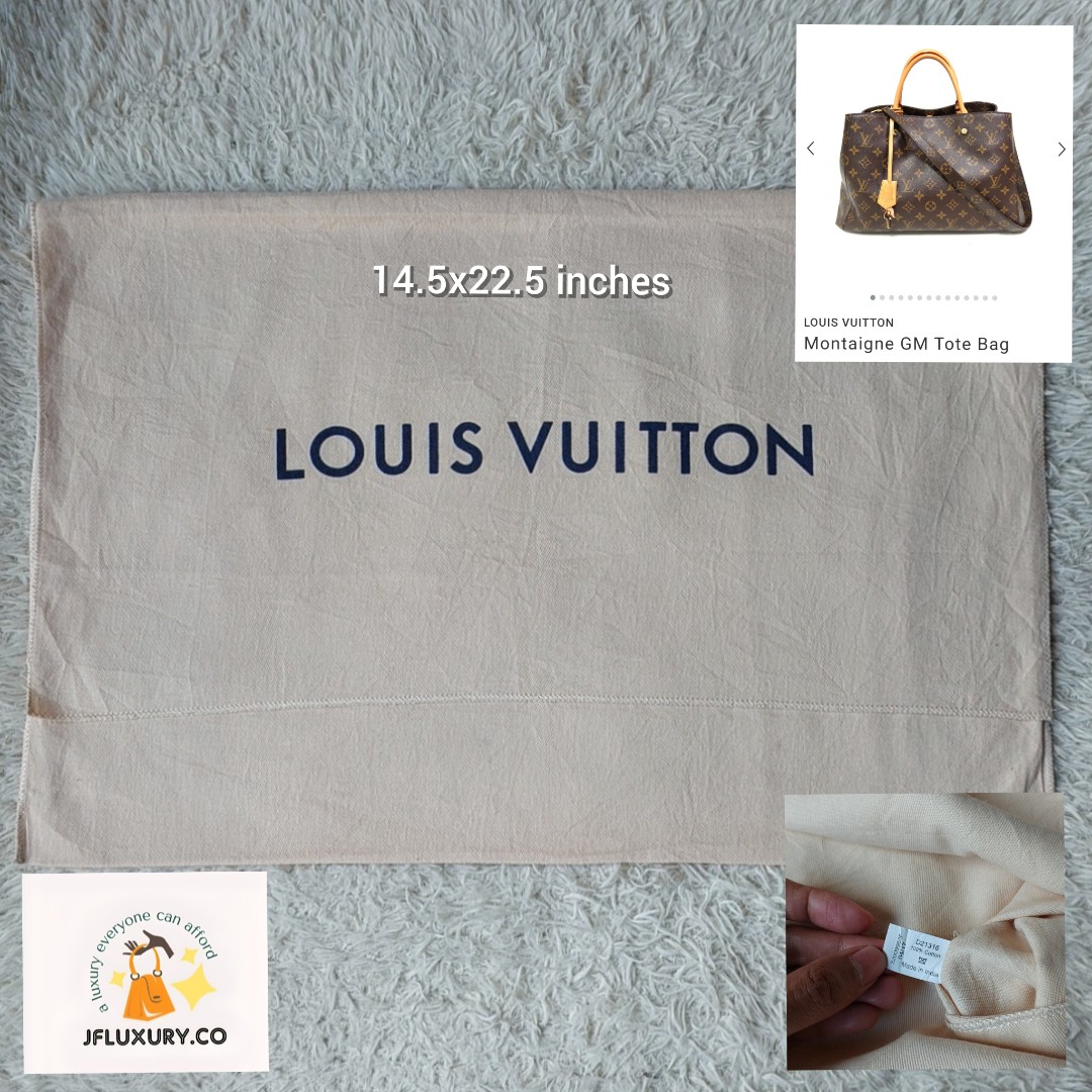 Louis Vuitton, Bags, Authentic Louis Vuitton Large Bagdust Bag