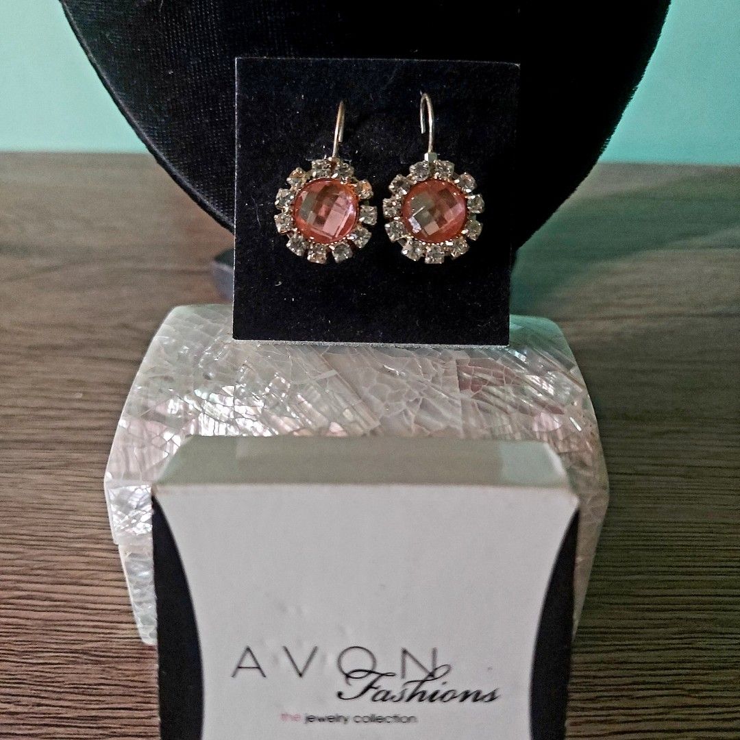 Vintage Avon Eternal Pave Earring