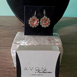 Vintage Avon Eternal Pave Earring