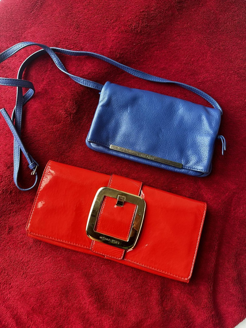 Michael kors handbag black colour (MK), Women's Fashion, Bags & Wallets,  Clutches on Carousell