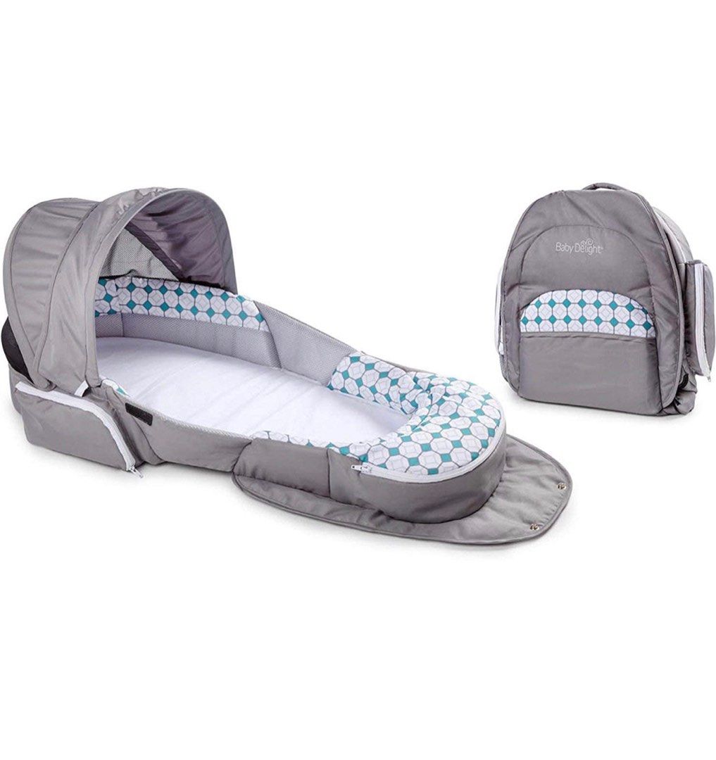 Baby delight snuggle nest traveler bl top