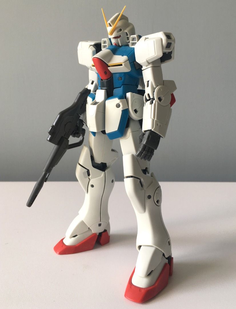Bandai Gundam MG 1/100 V-Dash VDash Ver.Ka 完成品 (已打磨，未上色，素組), 興趣及遊戲, 玩具 ...